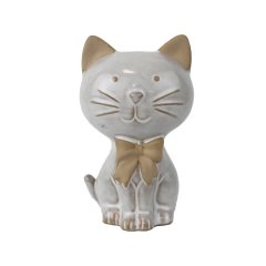Dekorace kočka X7986 Nábytek - Bytové doplňky a dekorace - Sváteční dekorace - Velikonoční dekorace