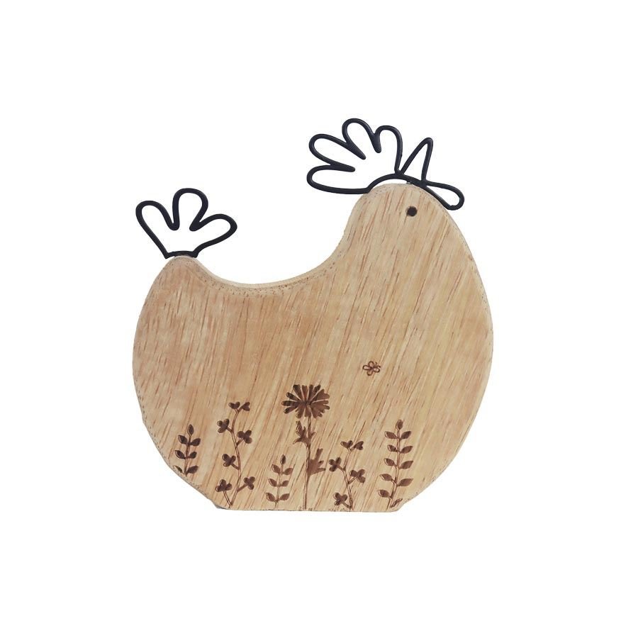 Nábytek - Bytové doplňky a dekorace - Sváteční dekorace - Velikonoční dekorace - Dekorace slepička D7054/2 Dekorace slepička D7054/2 - Velikonoční dekorace