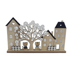 Dekorace vesnička D6915 Velikonoční a jarní dekorace - Domečky, budky