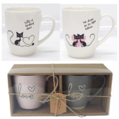 Hrnek kočky s nápisem, S/2 X8125 Dům, byt a zahrada