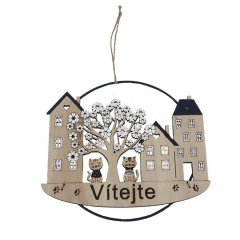 Jarní dekorace k zavěšení D6931 Nábytek - Bytové doplňky a dekorace - Sváteční dekorace - Velikonoční dekorace