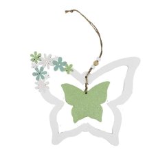 Motýl k zavěšení D3095/2 Nábytek - Bytové doplňky a dekorace - Sváteční dekorace - Velikonoční dekorace