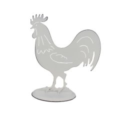 Dekorace kohoutek K4663/1 Nábytek - Bytové doplňky a dekorace - Sváteční dekorace - Velikonoční dekorace