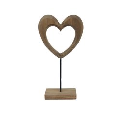 Dekorace srdce D7685/A