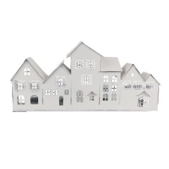 Kovový svícen vesnička K4669/2