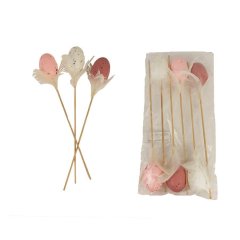 Zápich vajíčko, 6 ks X3842 Nábytek - Bytové doplňky a dekorace - Sváteční dekorace - Velikonoční dekorace