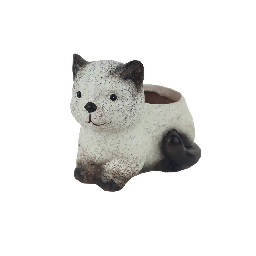 Dům, byt a zahrada - Dekorace k osázení kočka X8111 Dekorace k osázení kočka X8111 - Dům, byt a zahrada