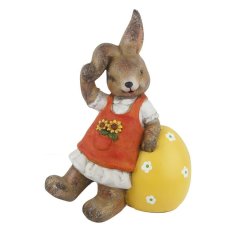 Dekorace velikonoční zajíček X8104 Nábytek - Bytové doplňky a dekorace - Sváteční dekorace - Velikonoční dekorace