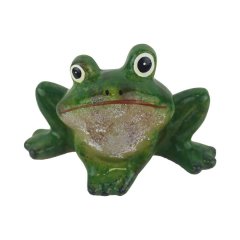 Dekorace žába X8107/2 Nábytek - Bytové doplňky a dekorace - Sváteční dekorace - Velikonoční dekorace