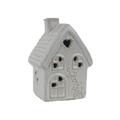 Domeček s LED osvětlením X7681 Velikonoční a jarní dekorace - Domečky, budky