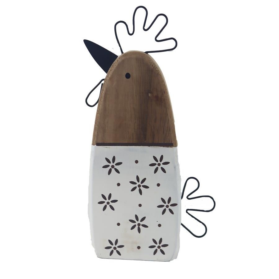 Nábytek - Bytové doplňky a dekorace - Sváteční dekorace - Velikonoční dekorace - Dekorace slepička D6888 Dekorace slepička D6888 - Velikonoční dekorace