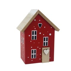 Dekorace domeček D7447-08 Nábytek - Bytové doplňky a dekorace - Sváteční dekorace - Vánoční dekorace