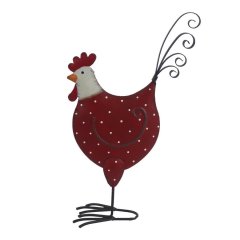 Dekorace slepička K4021-08 Nábytek - Bytové doplňky a dekorace - Sváteční dekorace - Velikonoční dekorace