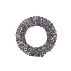 Věnec s dekoracemi P1153/2 Nábytek - Bytové doplňky a dekorace - Sváteční dekorace - Velikonoční dekorace