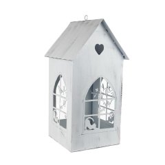 Domeček na svíčku K3889/3 Nábytek - Bytové doplňky a dekorace - Vůně do bytu a svíčky - Svícny