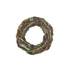 Věnec přírodní P1247/2 Nábytek - Bytové doplňky a dekorace - Sváteční dekorace - Vánoční dekorace