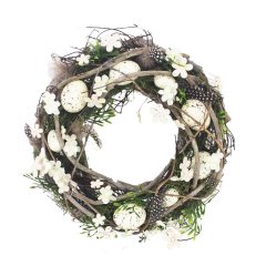 Věnec s vajíčky P1338 Nábytek - Bytové doplňky a dekorace - Sváteční dekorace - Velikonoční dekorace