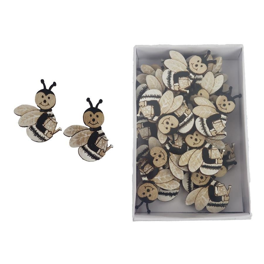 Dekorace včelka, 24 ks D6054 - Velikonoční dekorace