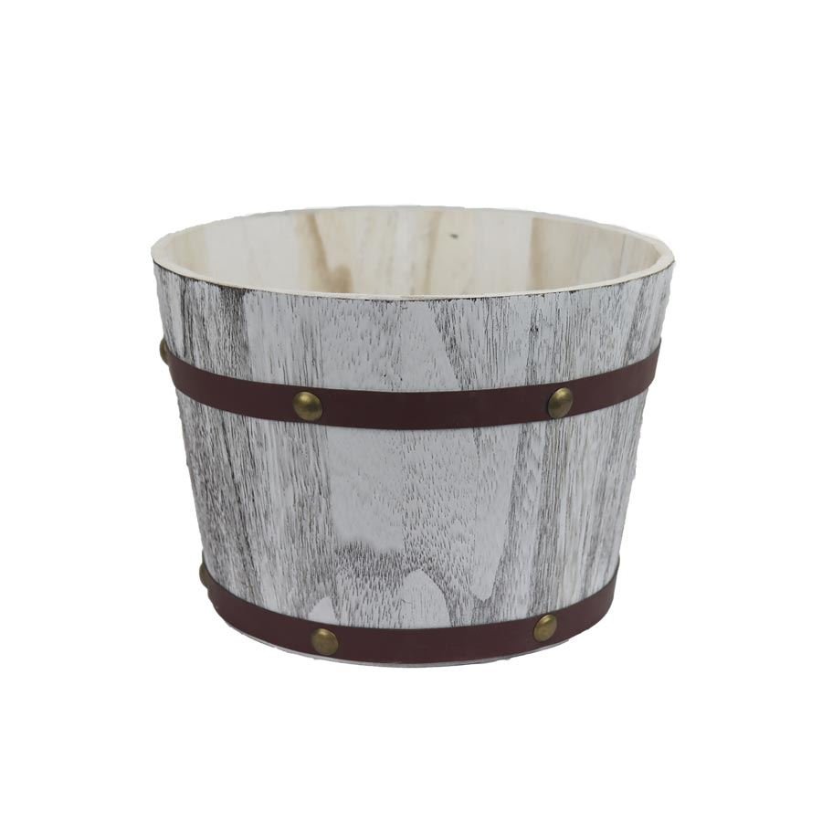 Dřevěný obal na květiny D6217/3 Dřevěný obal na květiny D6217/3
