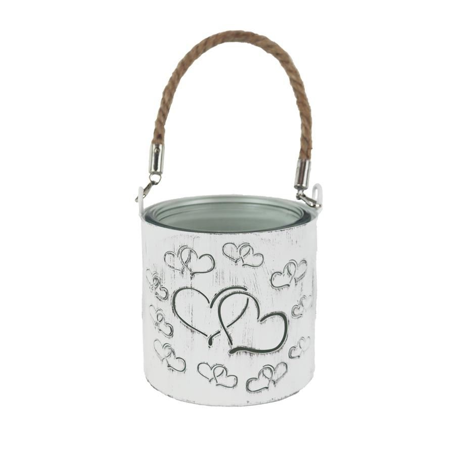 Svícen na jednu svíčku srdce K4448/1 - Svícny