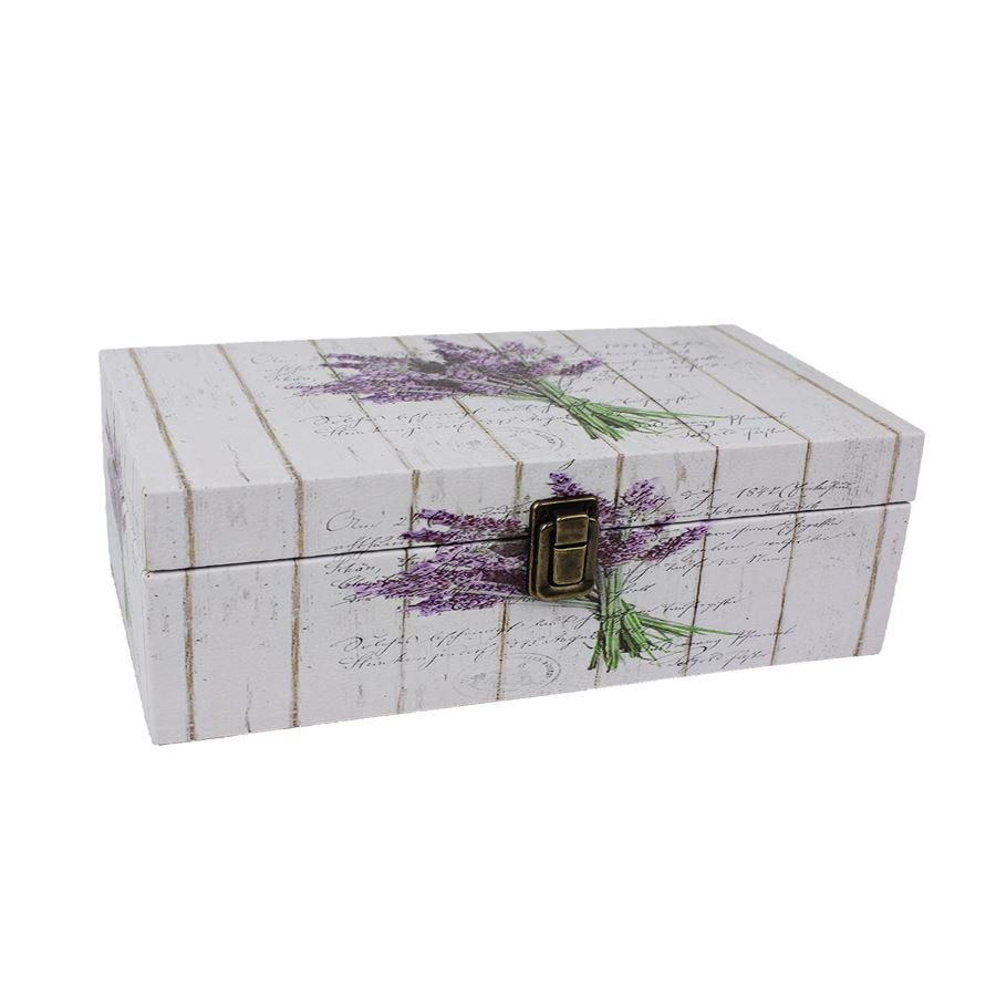 Nábytek - Bytové doplňky a dekorace - Doplňky do ložnice - Úložné boxy - Šperkovnice Levandule, velká D1626/V Šperkovnice Levandule, velká D1626/V - Úložné boxy