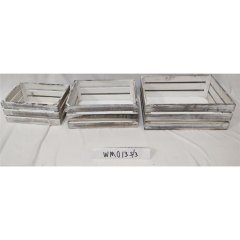 Dřevěná bedýnka S/3 D8182 Hobby - Dárkové koše