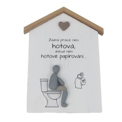 Dekorační cedulka D8222 Nábytek - Bytové doplňky a dekorace - Sváteční dekorace - Vánoční dekorace