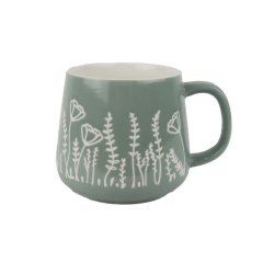 Porcelánový hrnek polní kvítí X8700 Dům, byt a zahrada