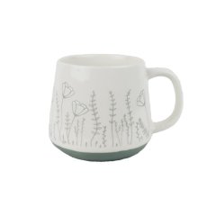 Nábytek Bytové doplňky a dekorace Sváteční dekorace Vánoční dekorace - Porcelánový hrnek polní kvítí X8702 Porcelánový hrnek polní kvítí X8702