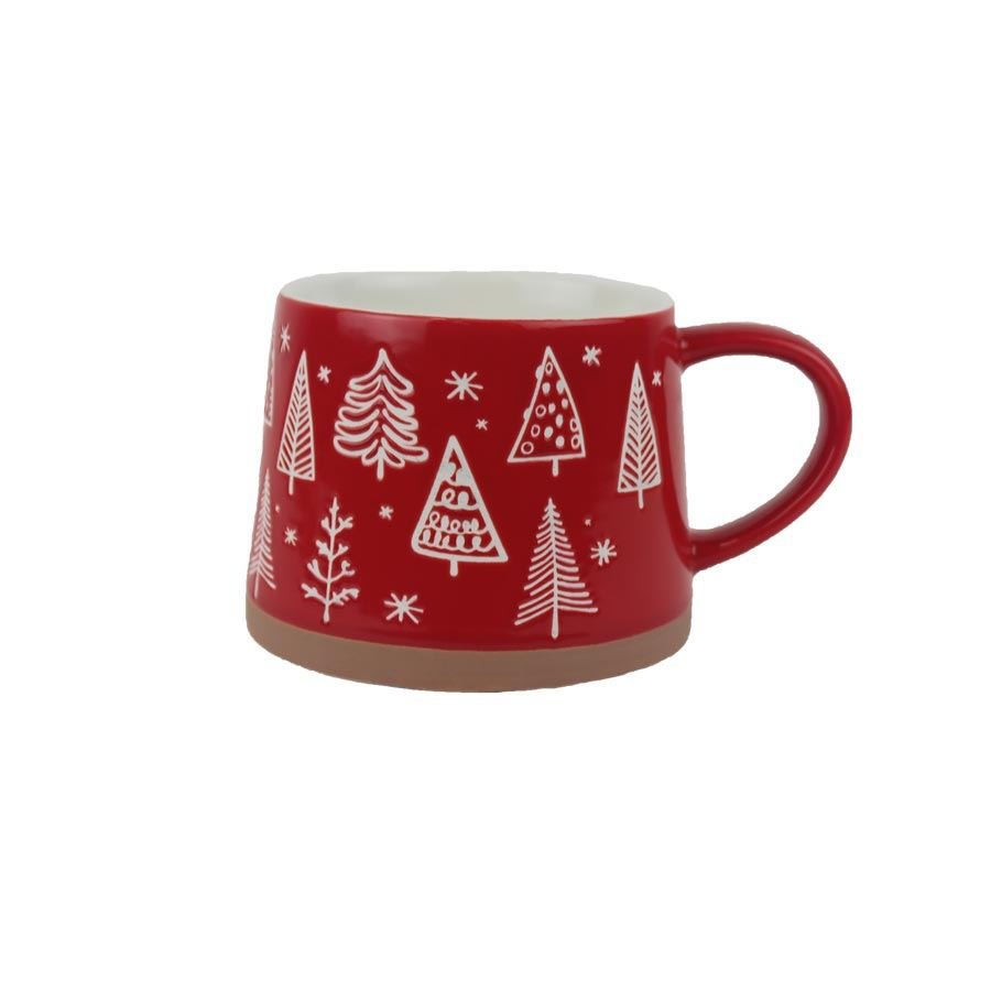 Nábytek - Bytové doplňky a dekorace - Sváteční dekorace - Vánoční dekorace - Vánoční porcelánový hrnek X8716-08 Vánoční porcelánový hrnek X8716-08 - Vánoční dekorace