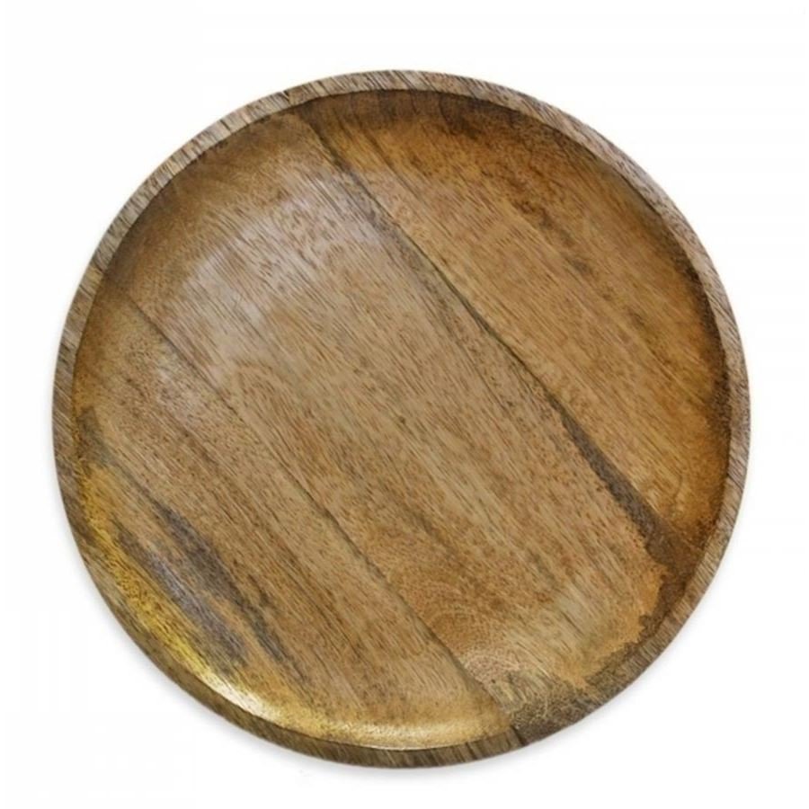 Tác mango dřevo pr.30,5cm M0097 - Dům, byt a zahrada